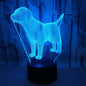 Mood-Lamp Sleep-Lighting Dog Usb