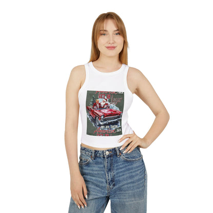 Women's Micro Rib Racer Tank Top