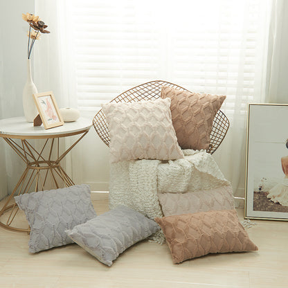 Fur Cushion Cover Pillow Covers Living Room Decoration Sofa Decorative Home Plush Pillows Case