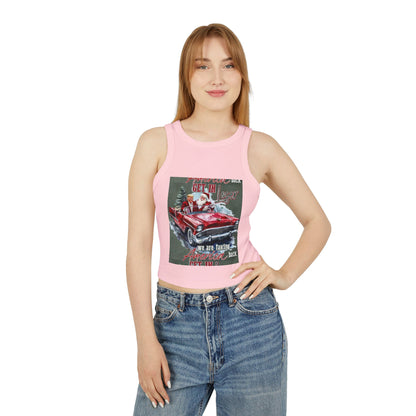 Women's Micro Rib Racer Tank Top