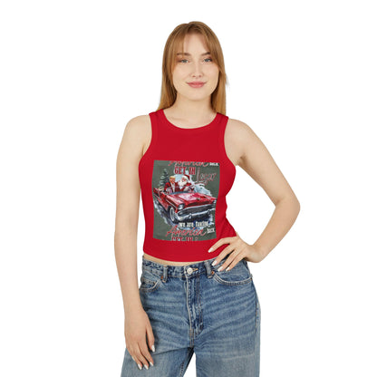 Women's Micro Rib Racer Tank Top