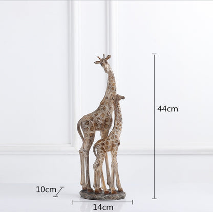 Giraffe Ornaments Big Simple Home Accessories