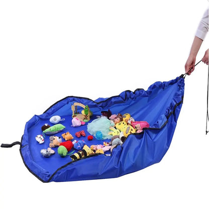 Portable Kids Toy Storage Bag And Play Mat