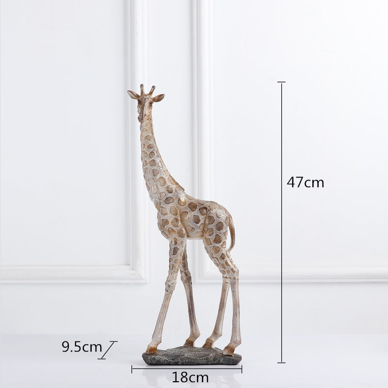 Giraffe Ornaments Big Simple Home Accessories