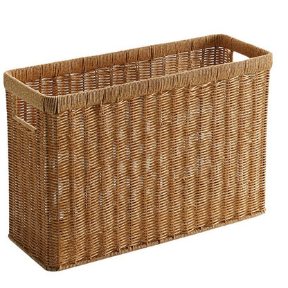 Japanese Straw Magazine Basket Storage Basket