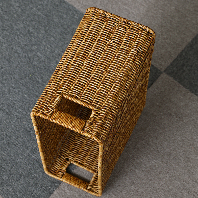 Japanese Straw Magazine Basket Storage Basket